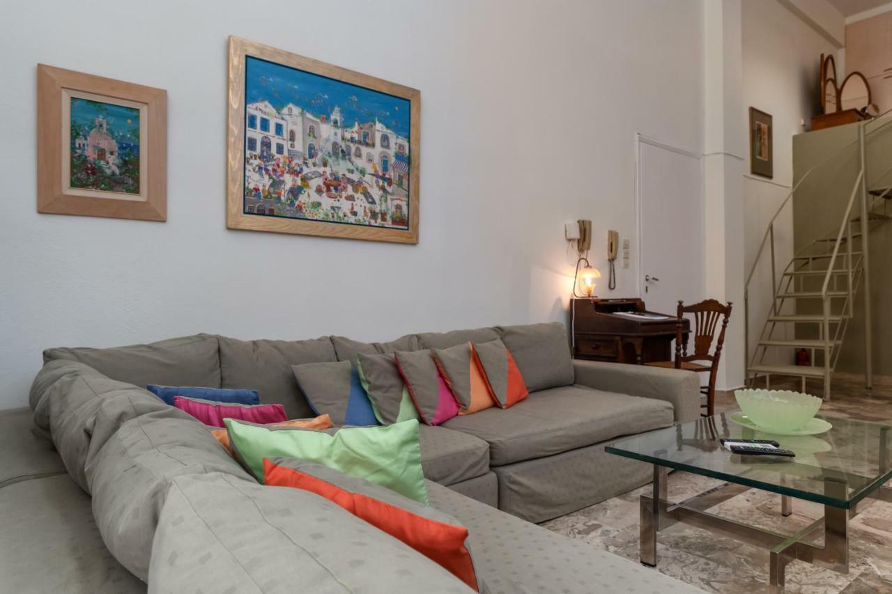Apartamento Acropolis Koukaki Loft Private Garden Atenas Exterior foto