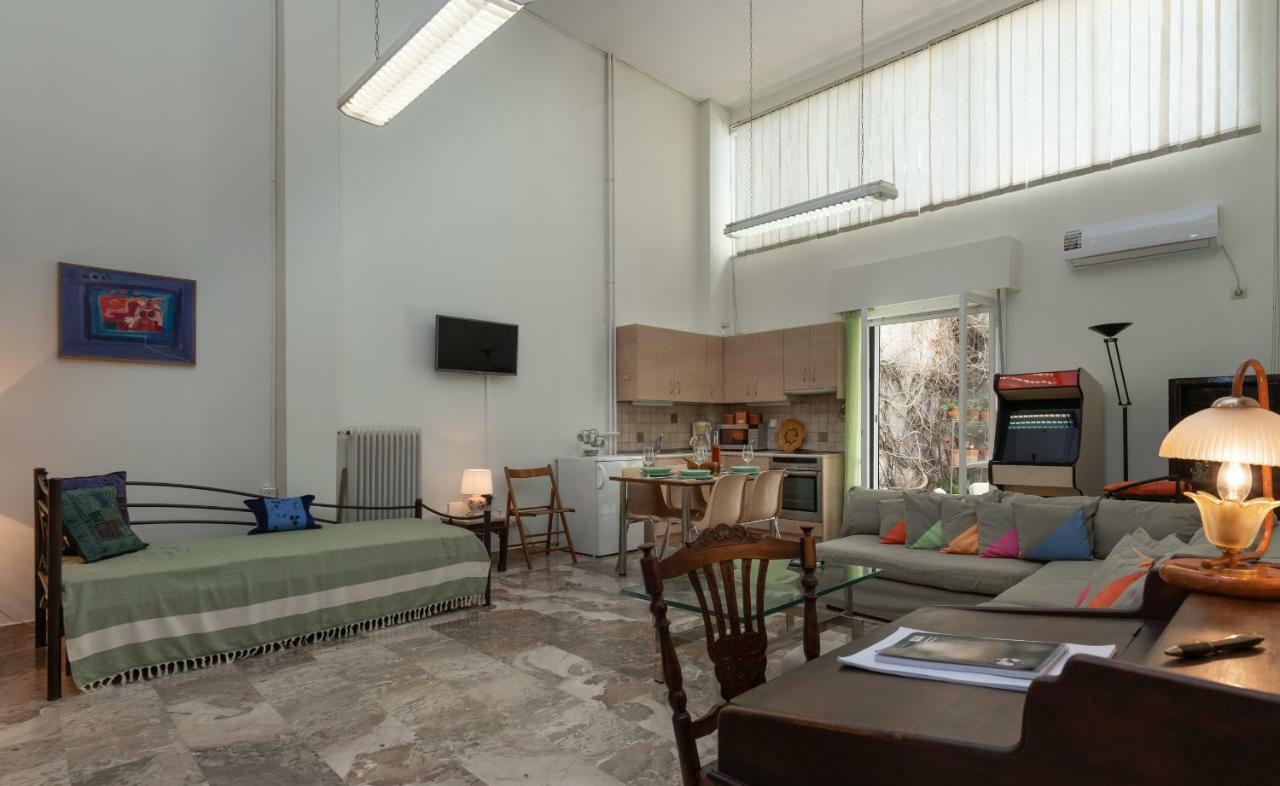 Apartamento Acropolis Koukaki Loft Private Garden Atenas Exterior foto