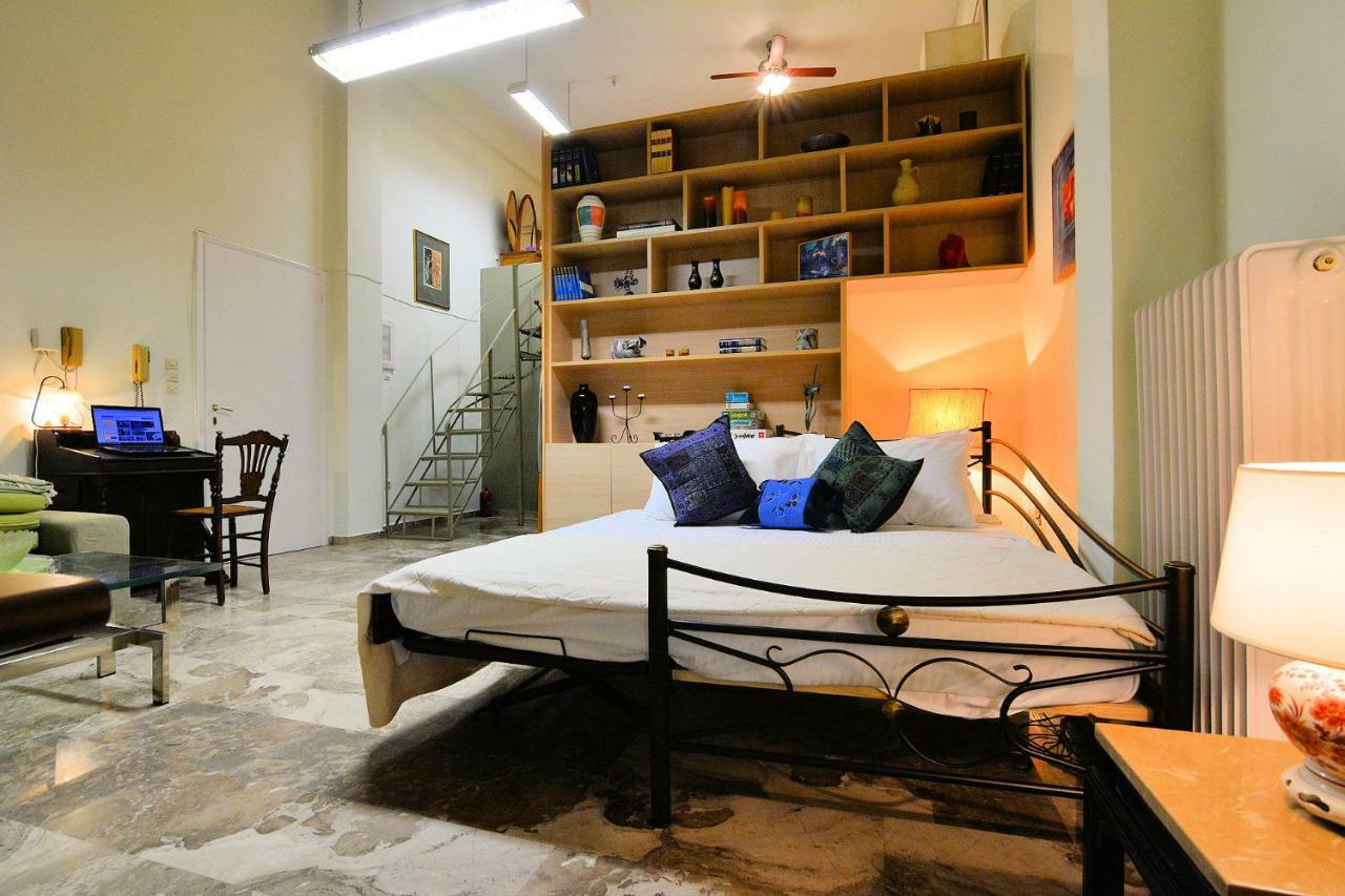 Apartamento Acropolis Koukaki Loft Private Garden Atenas Exterior foto